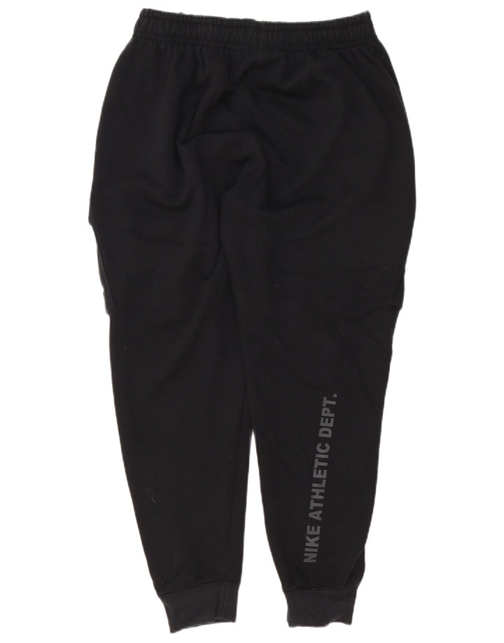 Calça esportiva Nike masculina gráfica cargo grande de algodão preto