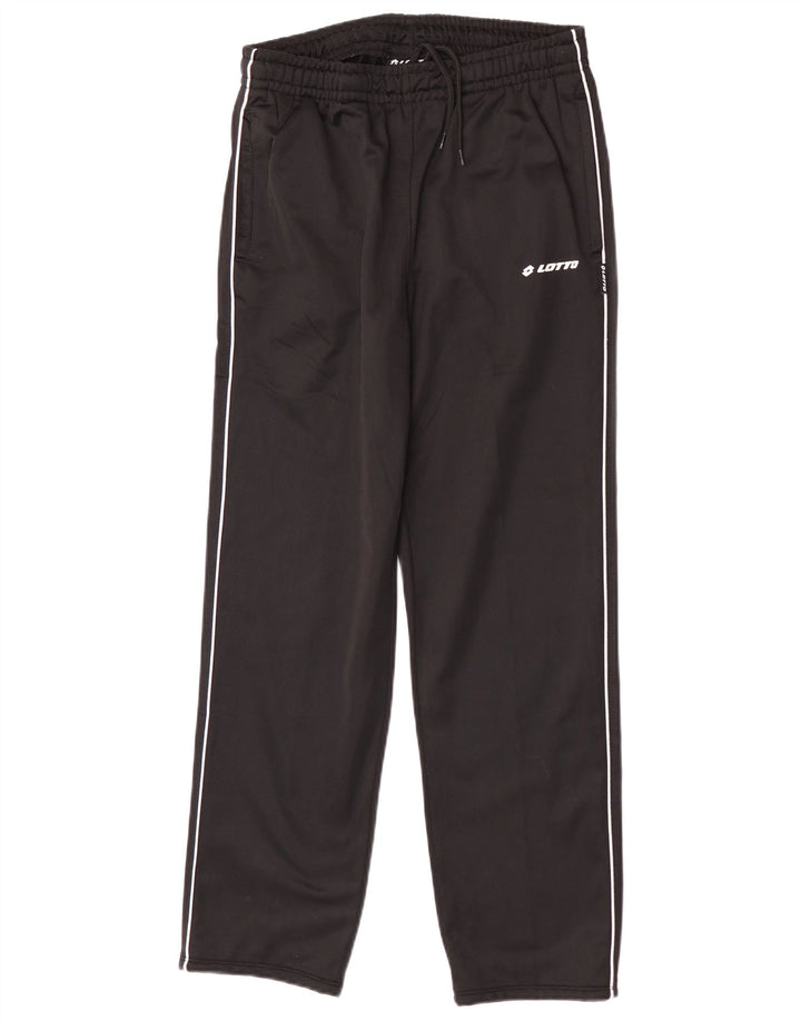 Calça de treino feminina Lotto UK 12 poliéster preto médio