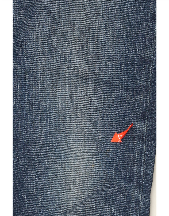 Calça jeans reta masculina Levi's W31 L28 azul algodão
