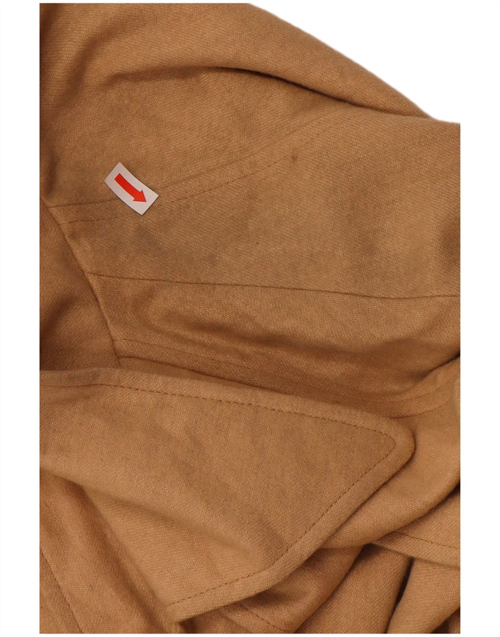 Conjunto feminino VINTAGE de 2 peças UK 12 médio W28 L34 bege