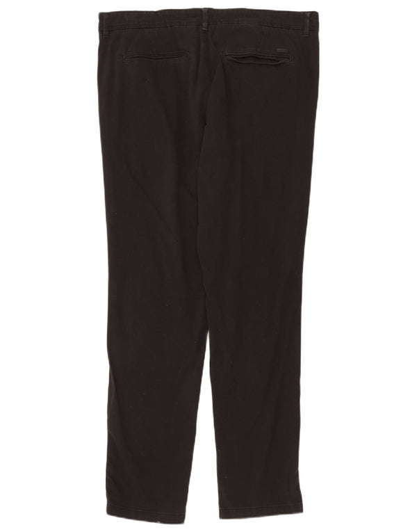 Jack & Jones Mens Slim Chino Trousers W36 L32 Black