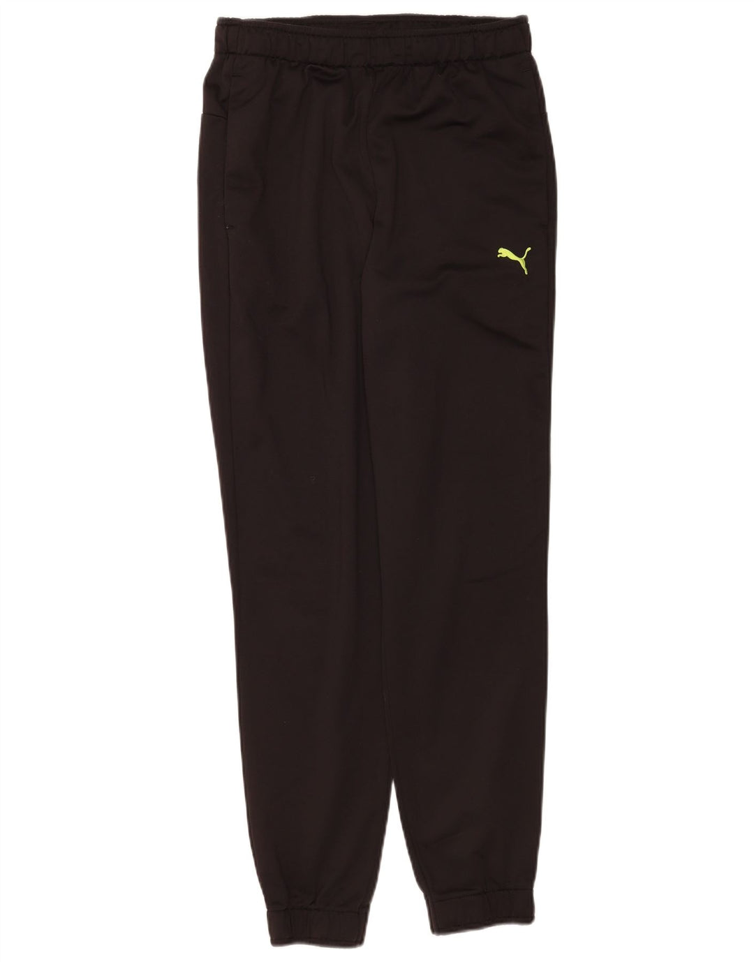 Calça de treino masculina Puma Joggers pequeno poliéster preto
