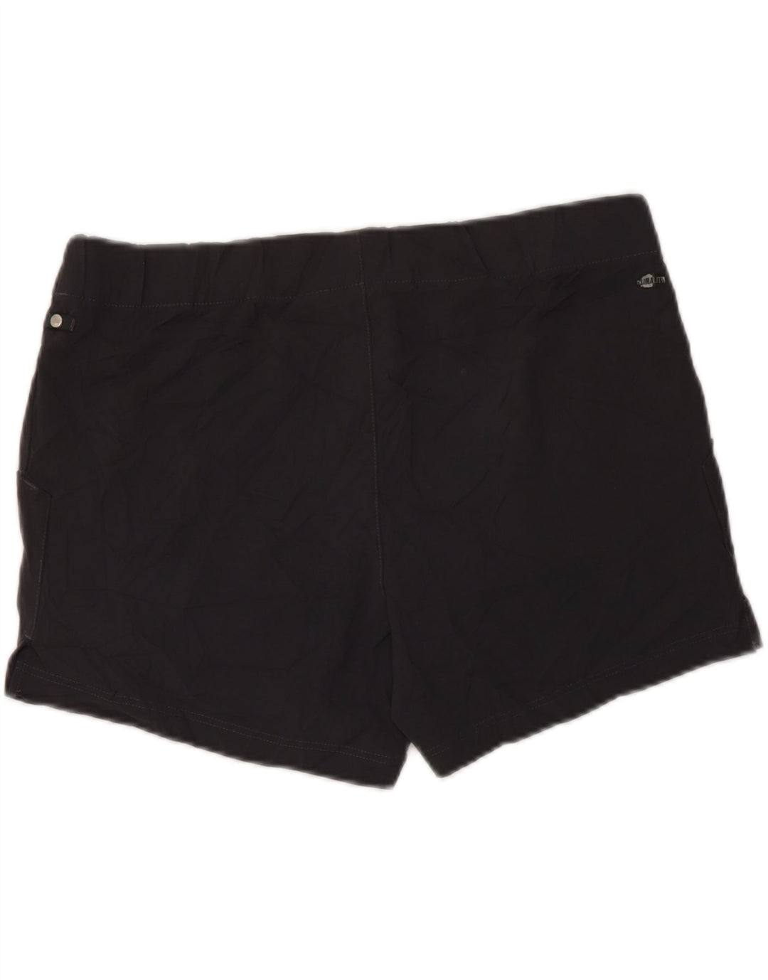 Adidas Womens Climalite Casual Shorts UK 12 Médio W34 Cinza Poliéster