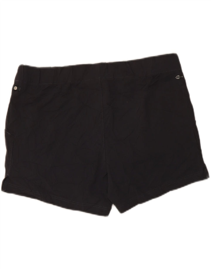 Adidas Womens Climalite Casual Shorts UK 12 Médio W34 Cinza Poliéster