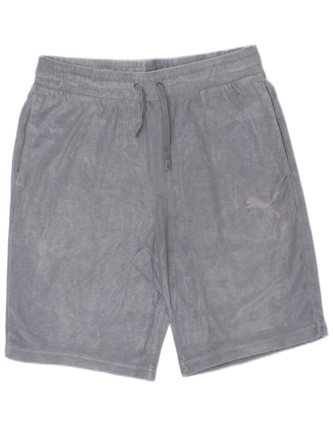 PUMA Mens Sport Shorts Medium  Blue Cotton