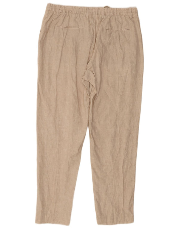 Calça Chino Cônica Masculina Zara XL W34 L29 Bege