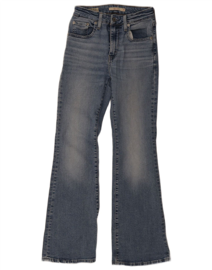 Calça jeans feminina Levi's 726 Flared W26 L30 azul algodão