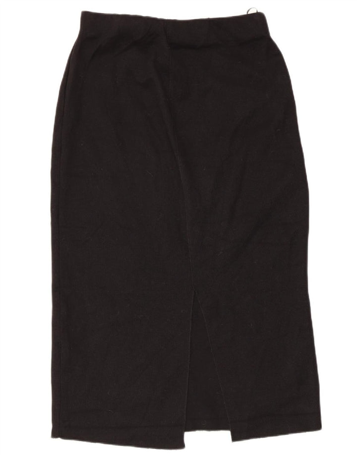 Saia midi feminina Zara grande W30 preta