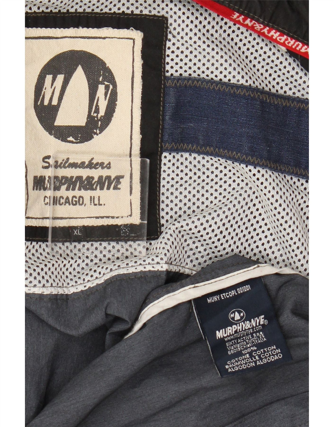 Jaqueta bomber feminina Murphy & Nye UK 18 XL algodão preto