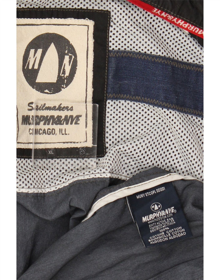 Jaqueta bomber feminina Murphy & Nye UK 18 XL algodão preto