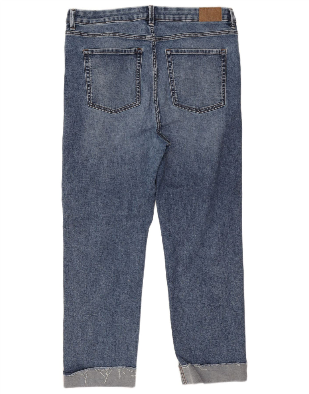 Calça jeans feminina Harper Straight da Marks & Spencer Reino Unido 16 grande W32 L25 azul