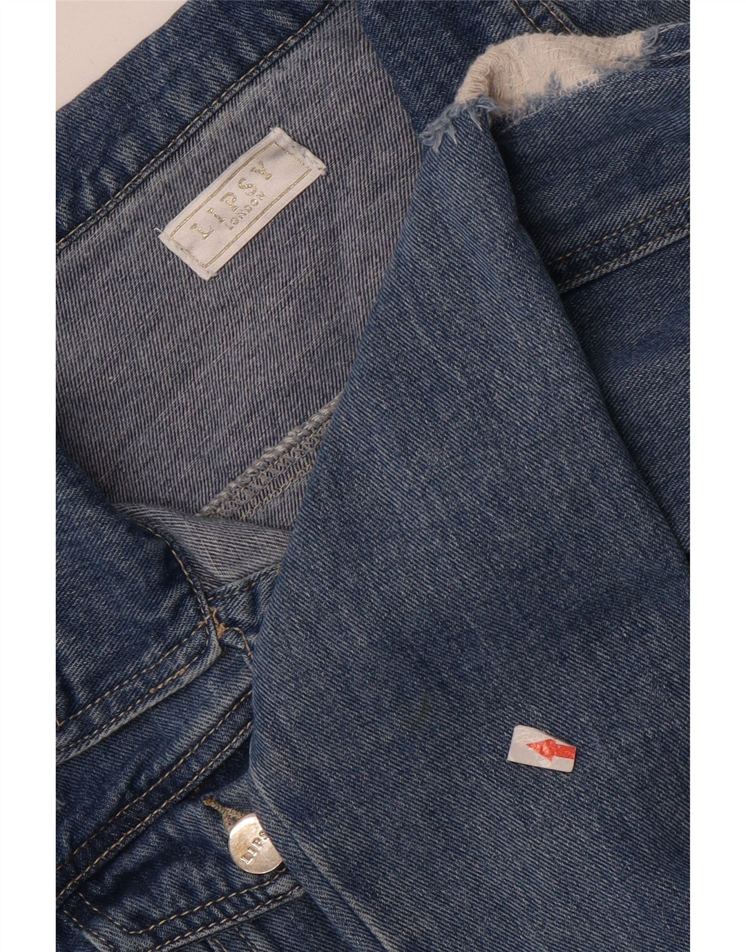 Jaqueta Jeans Lipsy Menina 13-14 Anos Azul Algodão