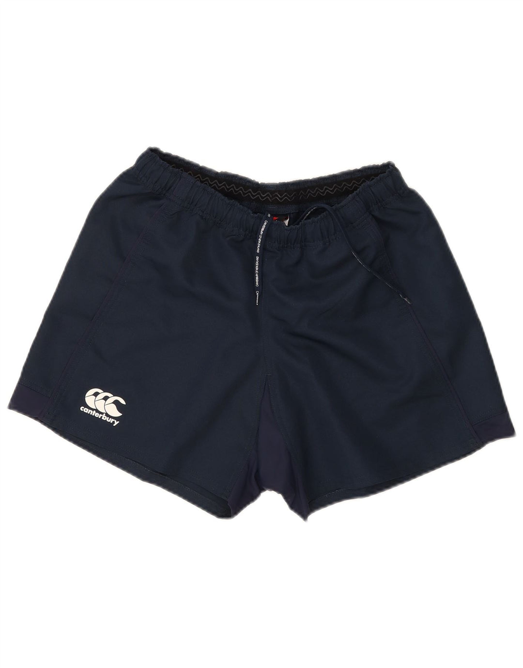 Shorts de natação masculino Canterbury grande poliéster azul marinho
