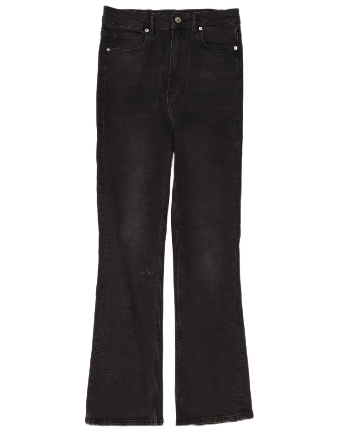 Calça jeans bootcut feminina ALL SAINTS W26 L30 algodão preto