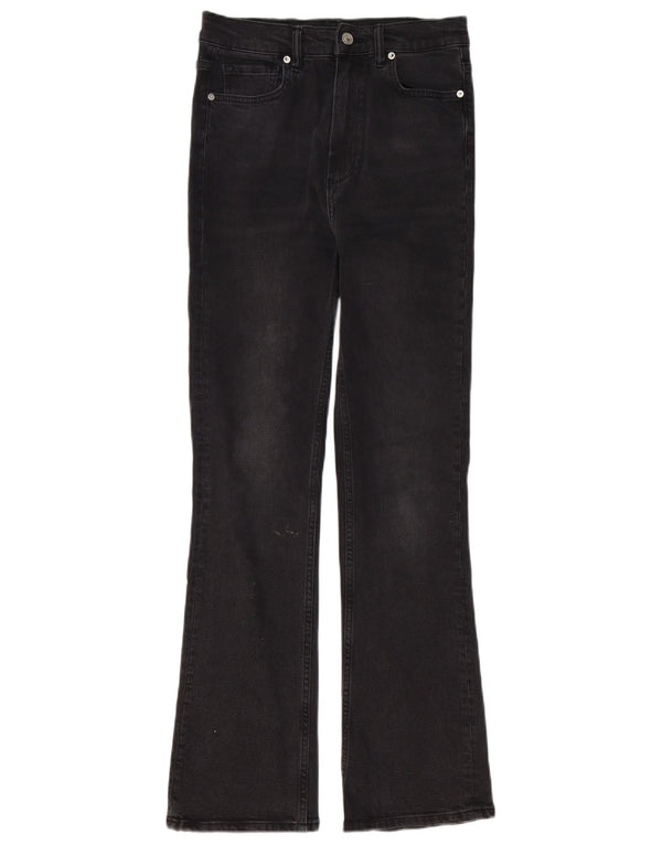 Calça jeans bootcut feminina ALL SAINTS W26 L30 algodão preto