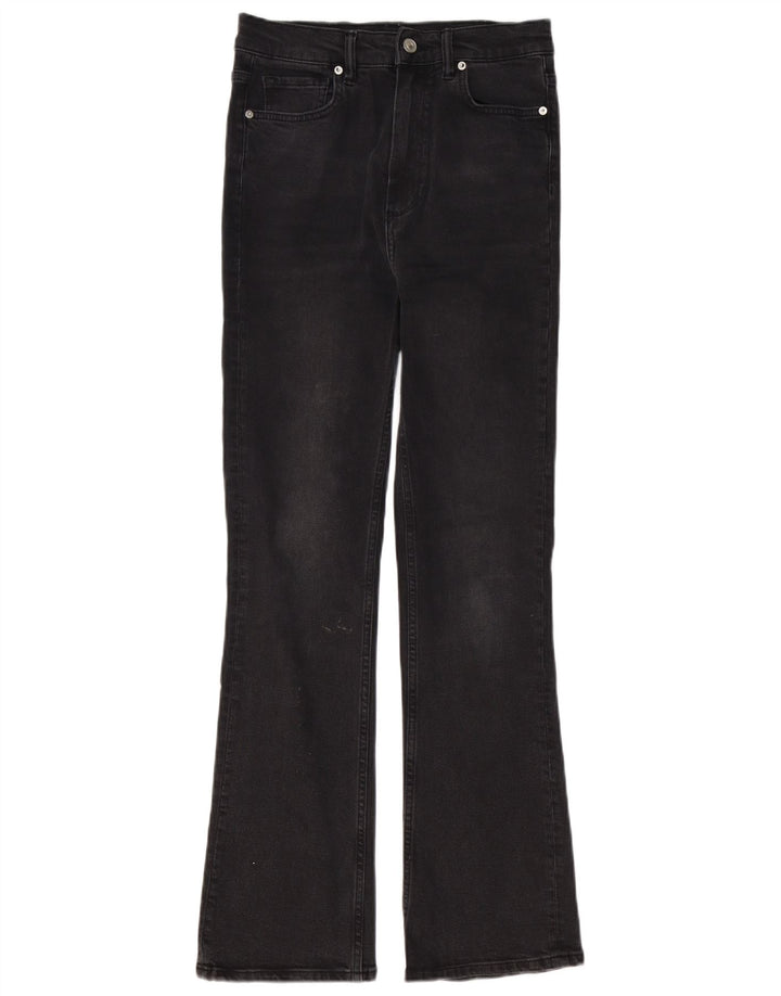 Calça jeans bootcut feminina ALL SAINTS W26 L30 algodão preto