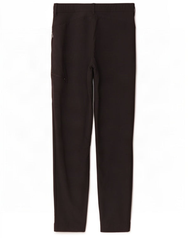 Calças cargo slim para meninas Berghaus 11-12 anos W26 L27 poliamida preta