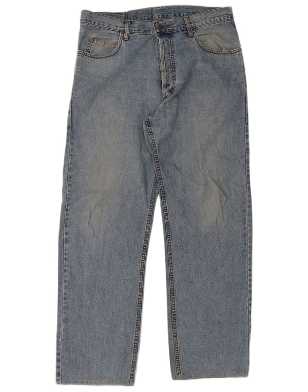 Calça jeans reta masculina Lee W34 L30 azul