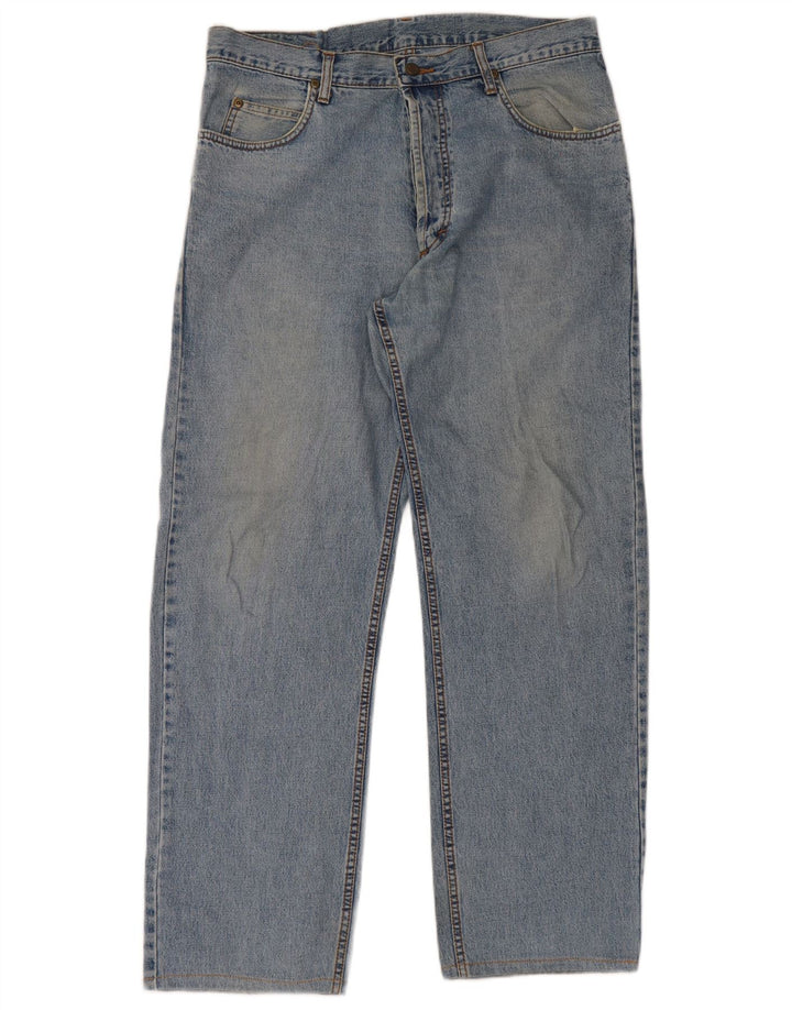 Calça jeans reta masculina Lee W34 L30 azul