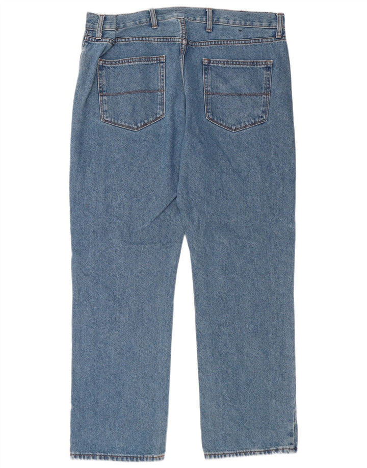 Jeans retos masculinos Marks & Spencer W36 L29 algodão azul