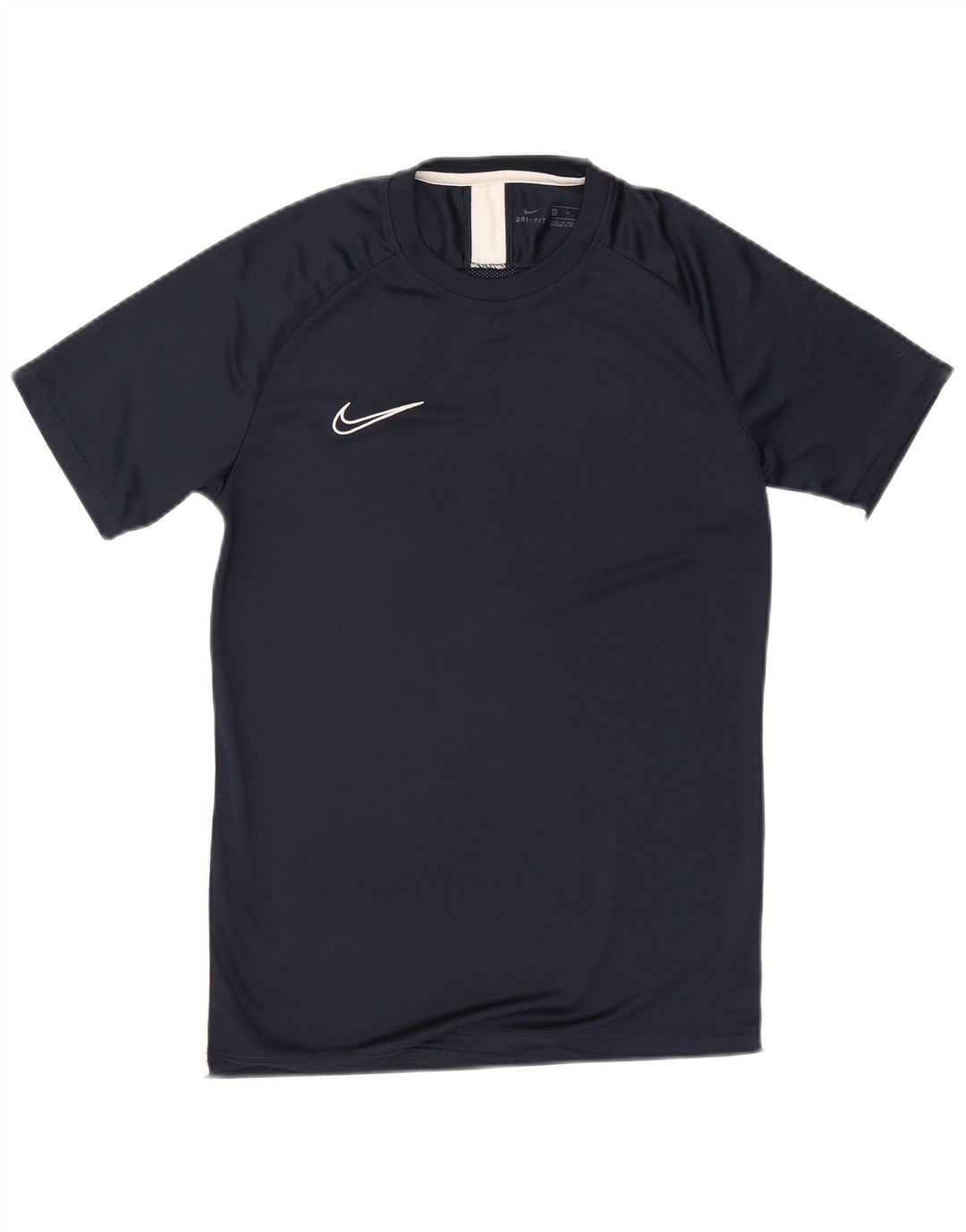 Camiseta Nike Masculina Dri Fit Top Médio Azul Marinho Colourblock Poliéster