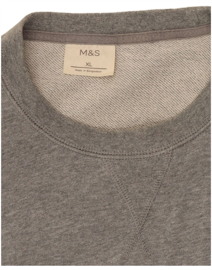 Suéter masculino Marks & Spencer XL cinza