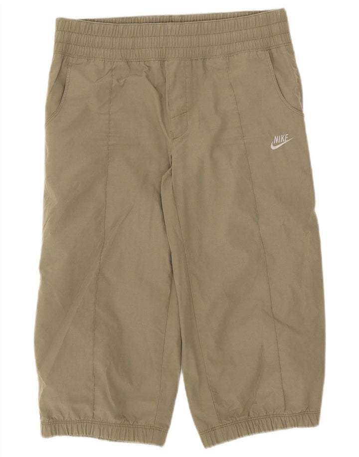 Calça de treino Nike Boys Joggers 12-13 anos grande poliéster cáqui