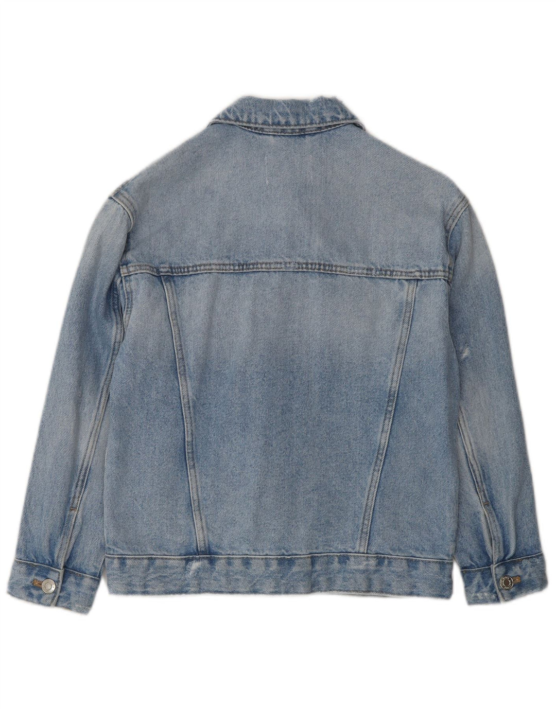 Jaqueta jeans desgastada Zara Girls 9-10 anos azul