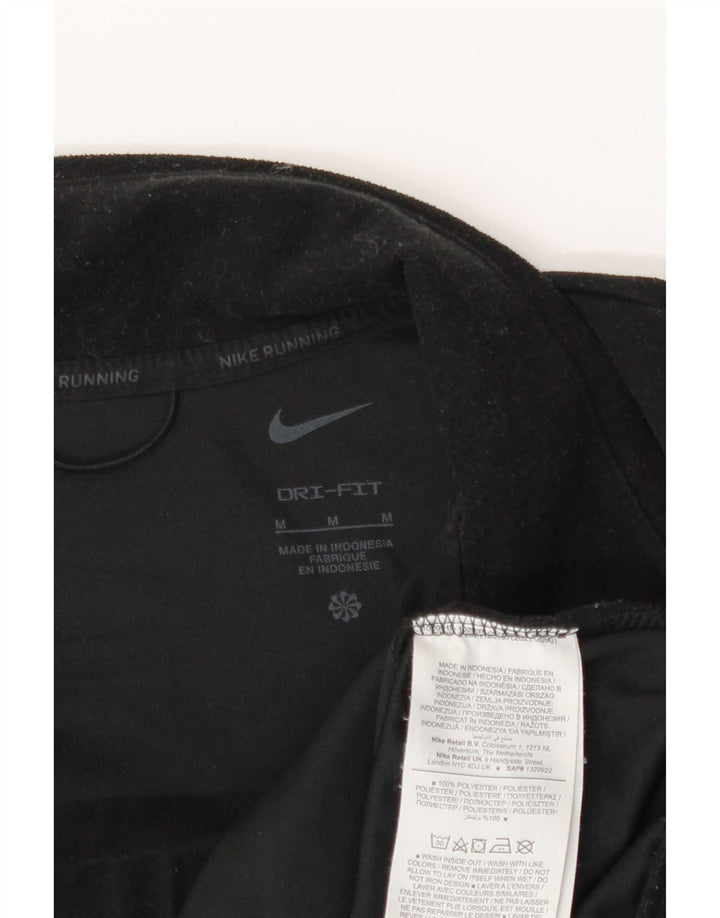 Jaqueta Nike Feminina Dri Fit Graphic Fleece UK 14 Médio Preto Poliéster