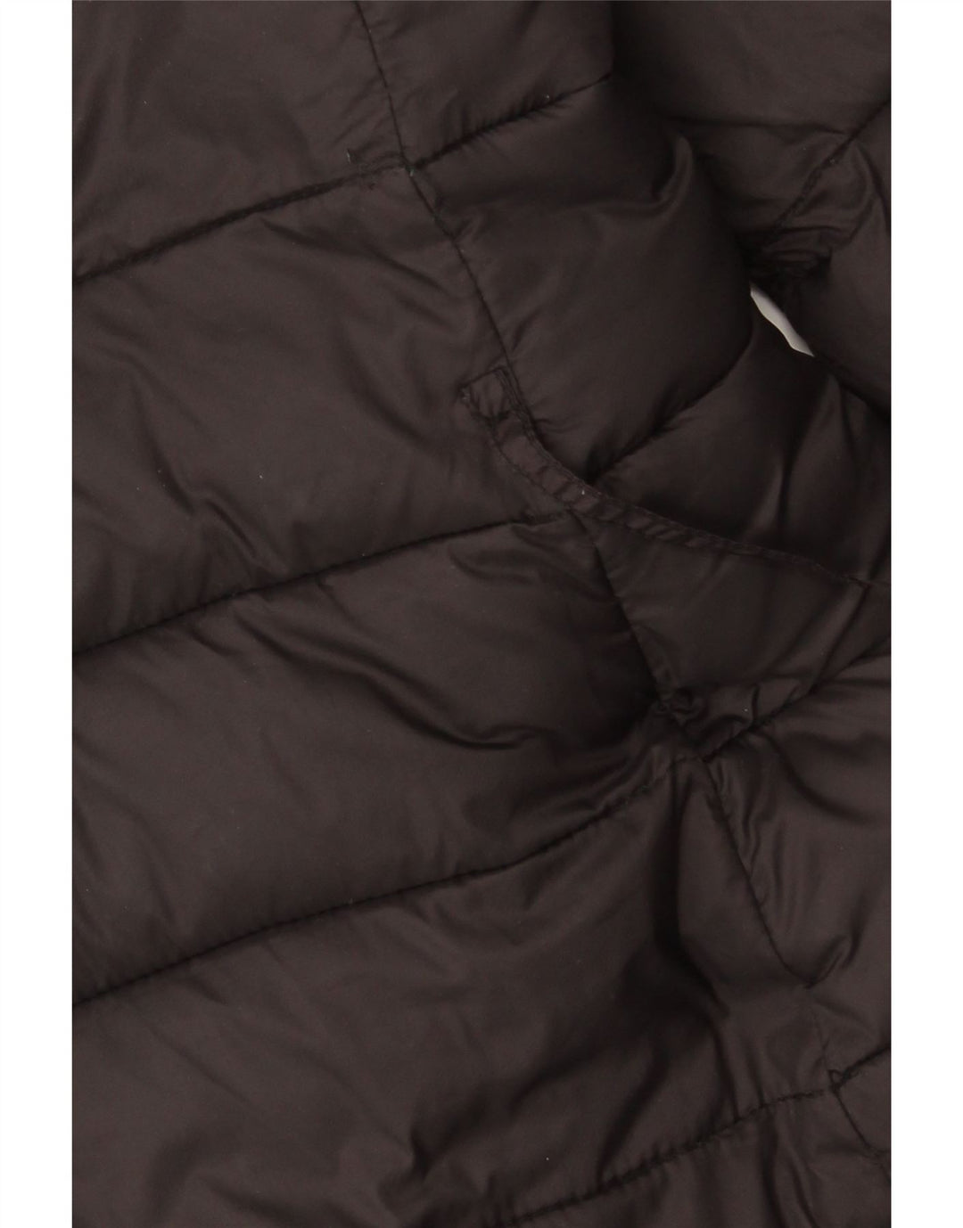 Casaco feminino acolchoado com capuz e capuz Hobbs UK 10 pequeno nylon preto