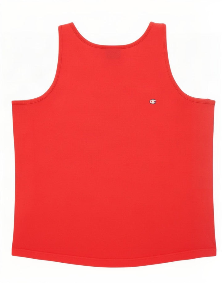 Colete masculino Champion Top 2XL vermelho