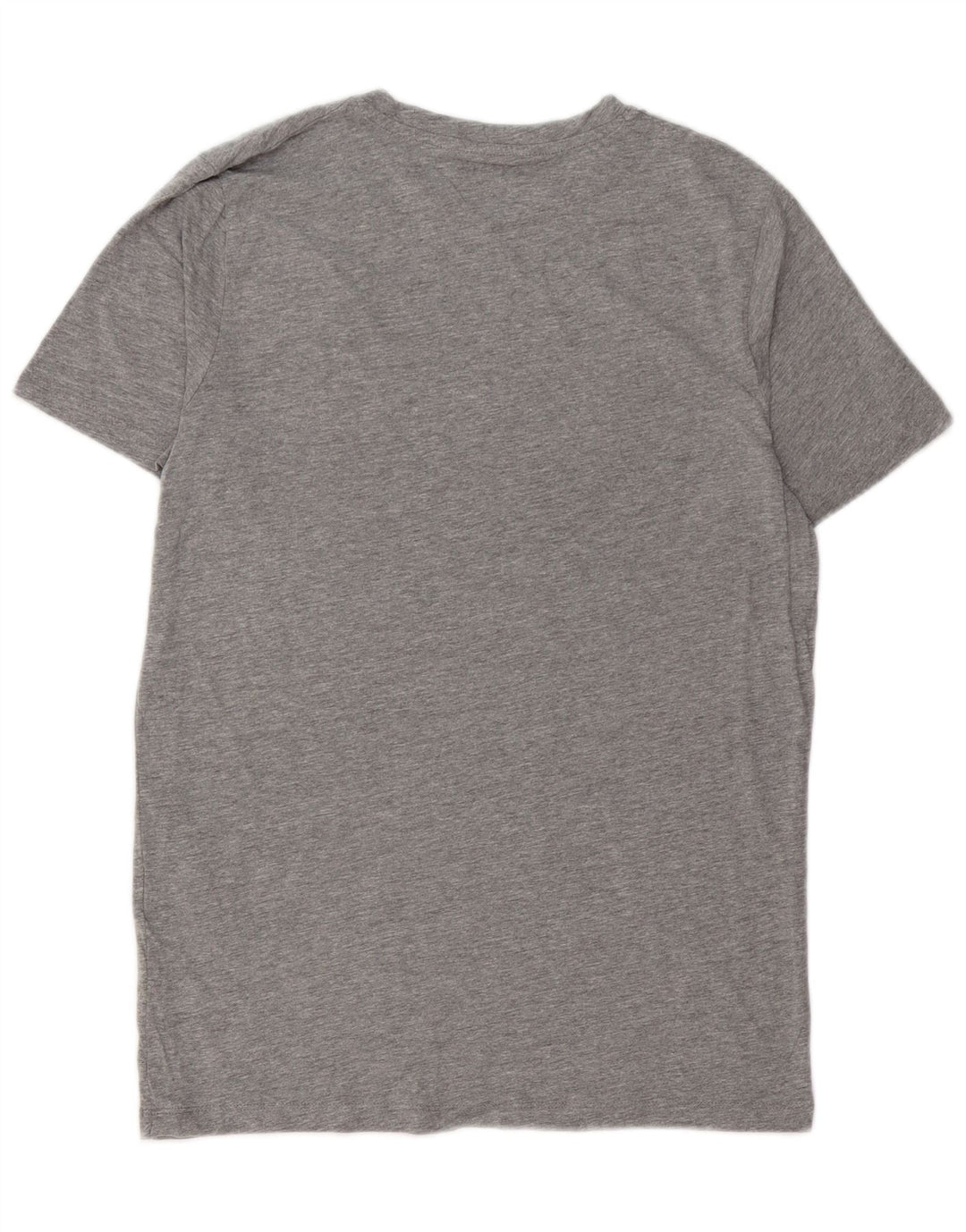 Camiseta gráfica masculina JACK & JONES algodão cinza médio