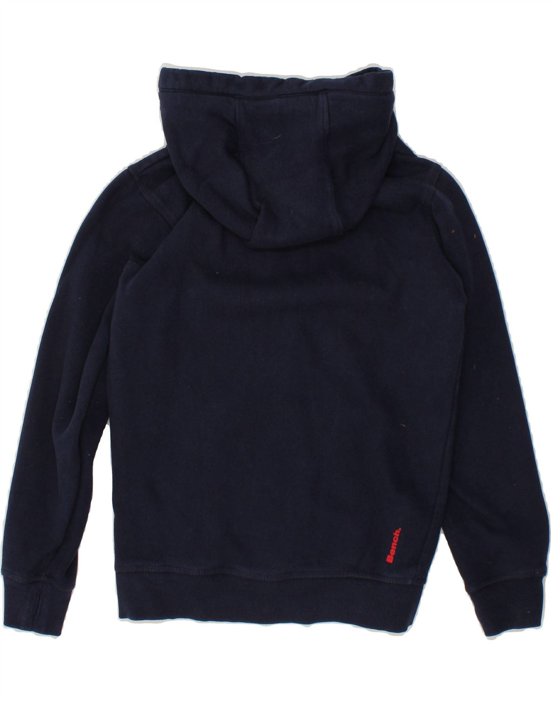 BENCH Boys Graphic Hoodie Jumper 11-12 Years Navy Blue Cotton Vintage Bench and Second-Hand Bench from Messina Hembry 