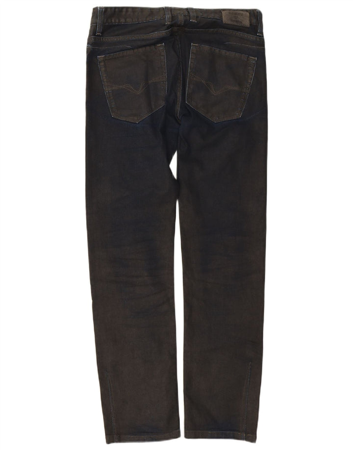Guess Calça Jeans Feminina Slim Tapered W30 L29 Azul Marinho