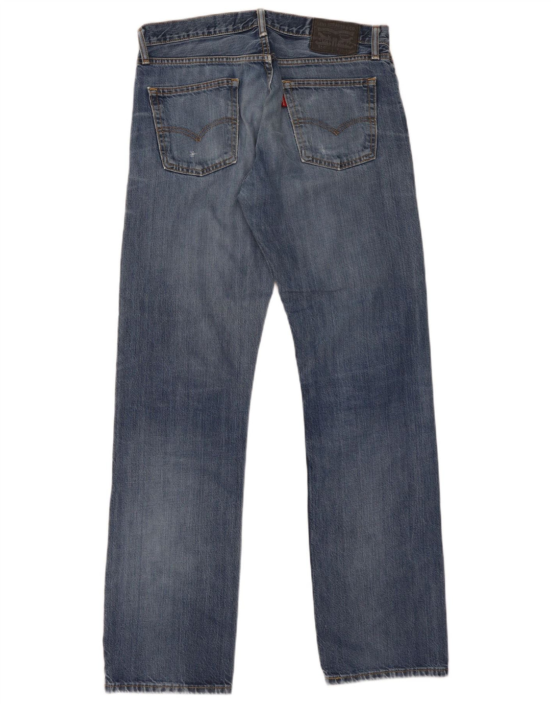 Levi's Masculino 514 Straight Jeans W33 L34 Azul Algodão