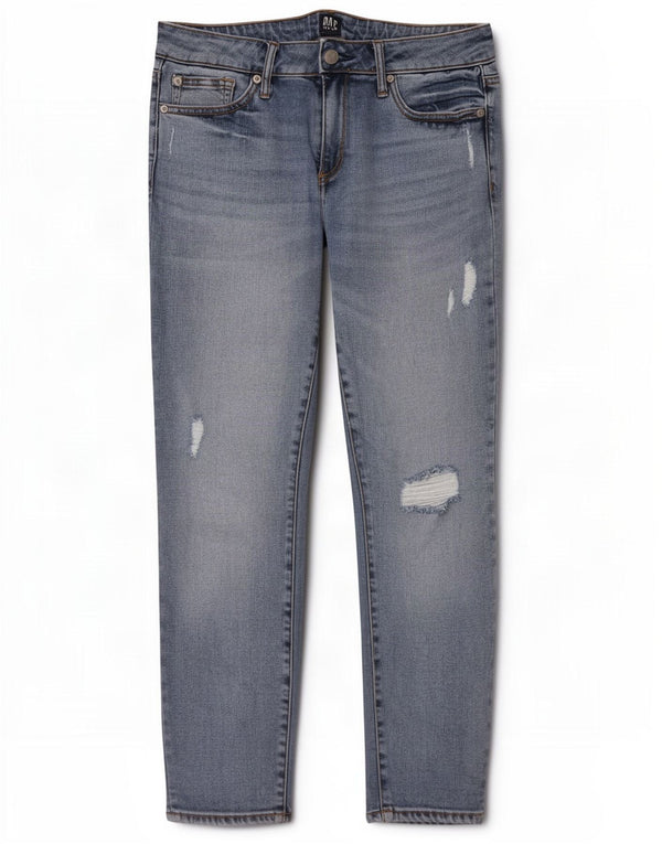 Gap Womens Distressed Skinny Jeans W30 L27 Blue Lyocell