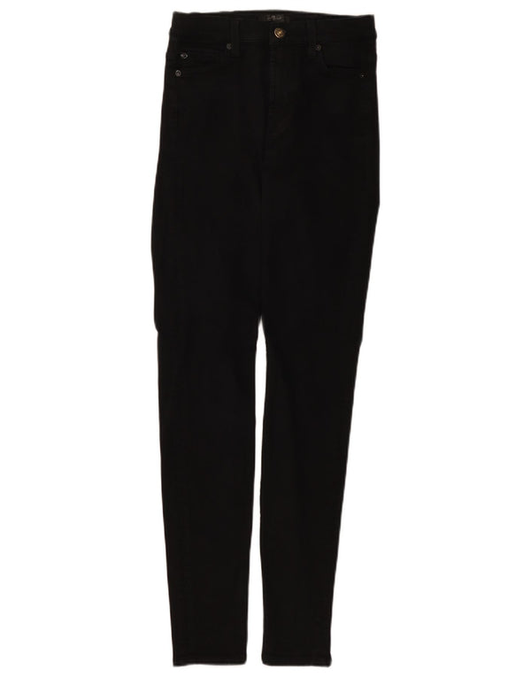 7 For All Mankind Jeans Skinny Feminino W26 L29 Preto Modal