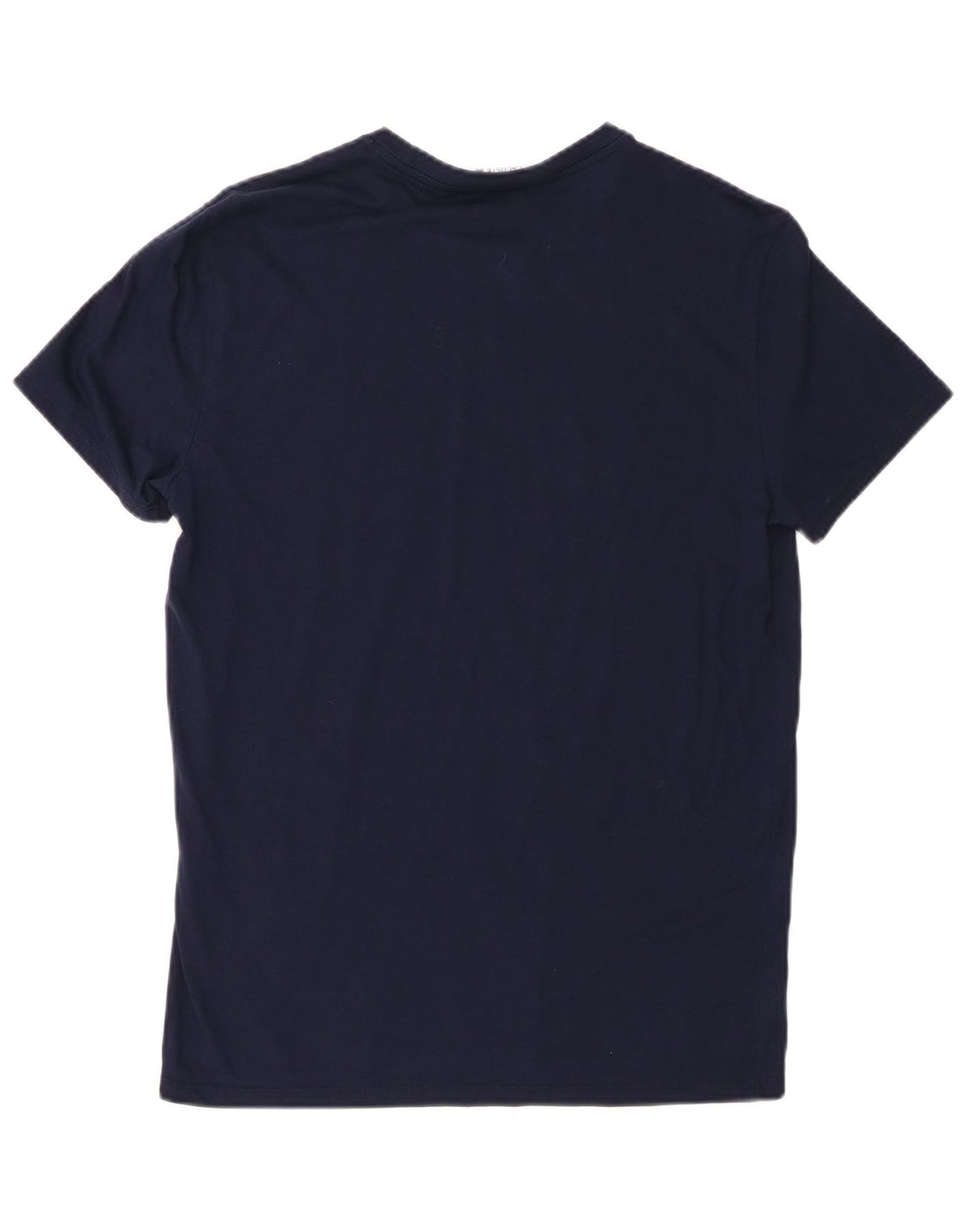 Camiseta masculina Lacoste Regular Fit tamanho 4 médio azul marinho algodão