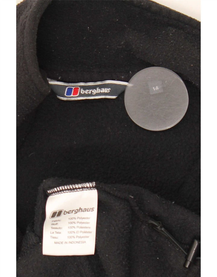 Berghaus Womens Fleece Gilet UK 14 Grande Poliéster Preto