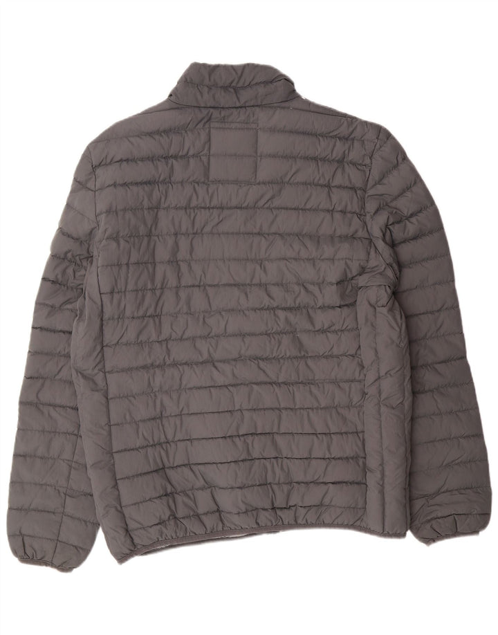 Jaqueta acolchoada feminina ESPRIT UK 18 XL cinza poliamida