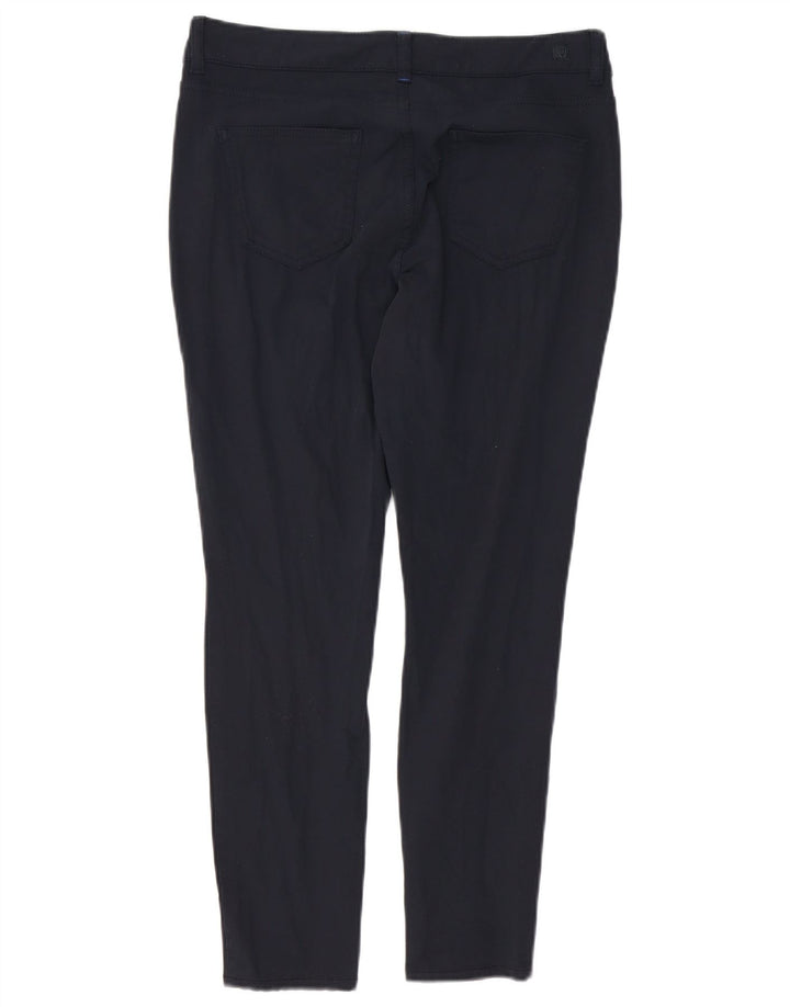 Calça casual feminina MASSIMO DUTTI EU 42 grande W32 L26 azul marinho