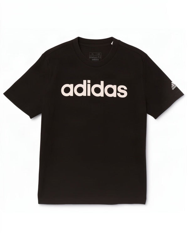 Camiseta Adidas Feminina Slim Fit Graphic UK 20/22 XL Algodão Preto
