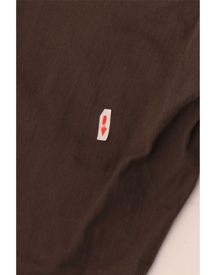 Wrangler Masculino Regular Straight Jeans W36 L34 Marrom Algodão