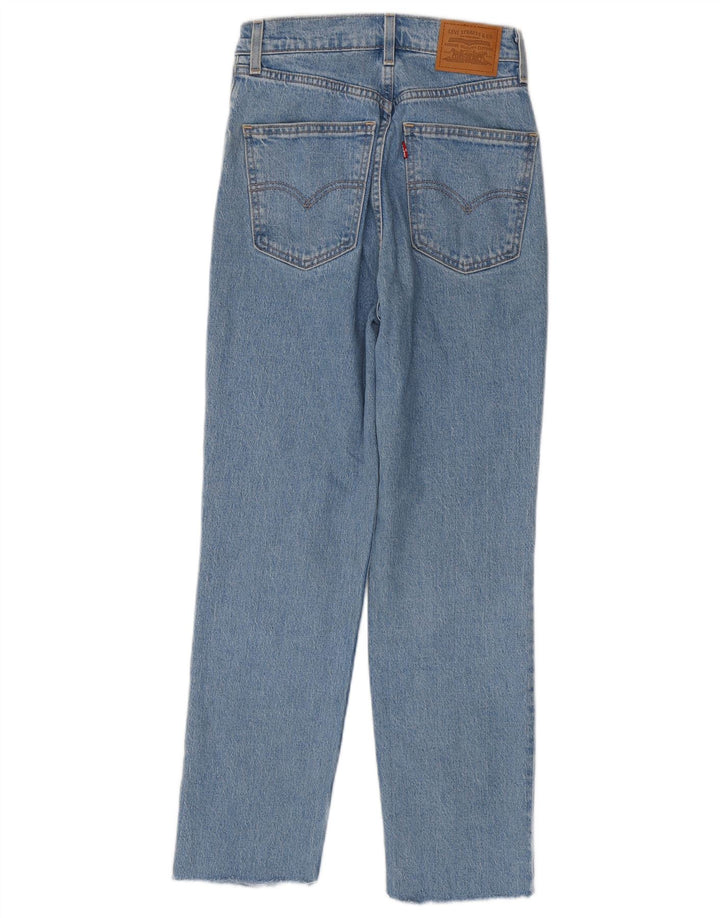 Calça jeans feminina Levi's Tapered W25 L27 azul algodão