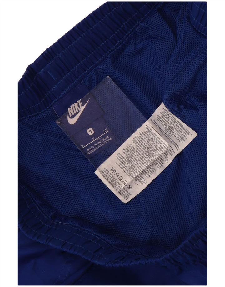 Shorts de natação masculino Nike pequeno azul poliéster