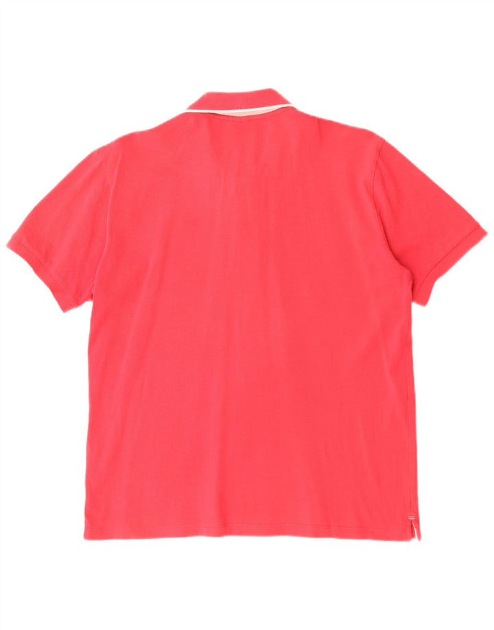 Polo masculino NORTH SAILS médio algodão vermelho