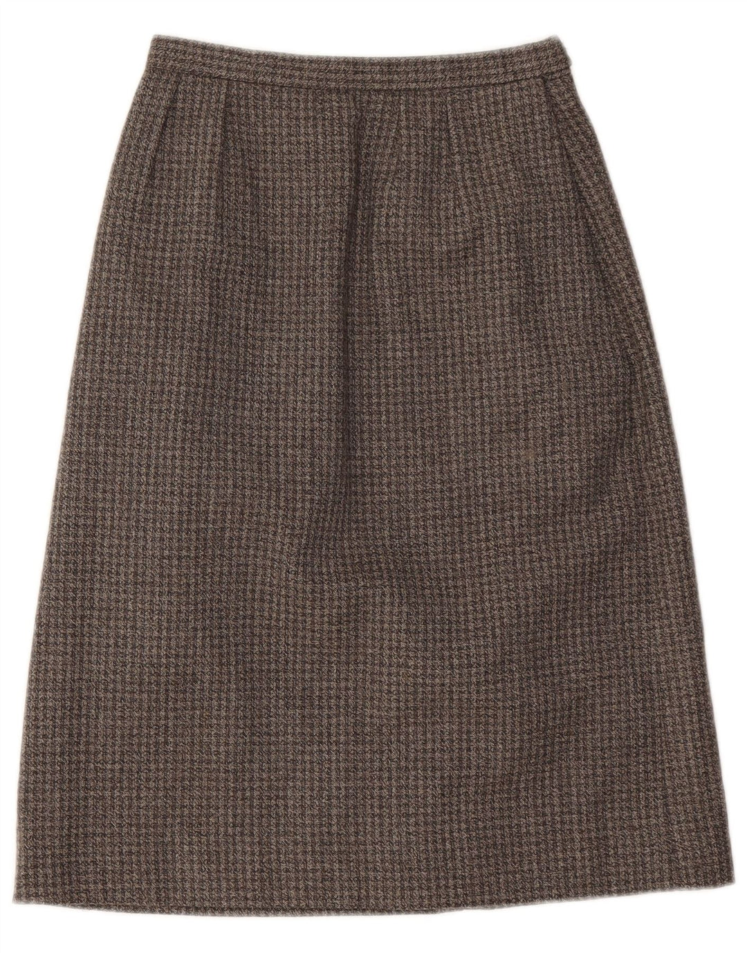 Saia feminina vintage linha A W22 2XS cinza Houndstooth