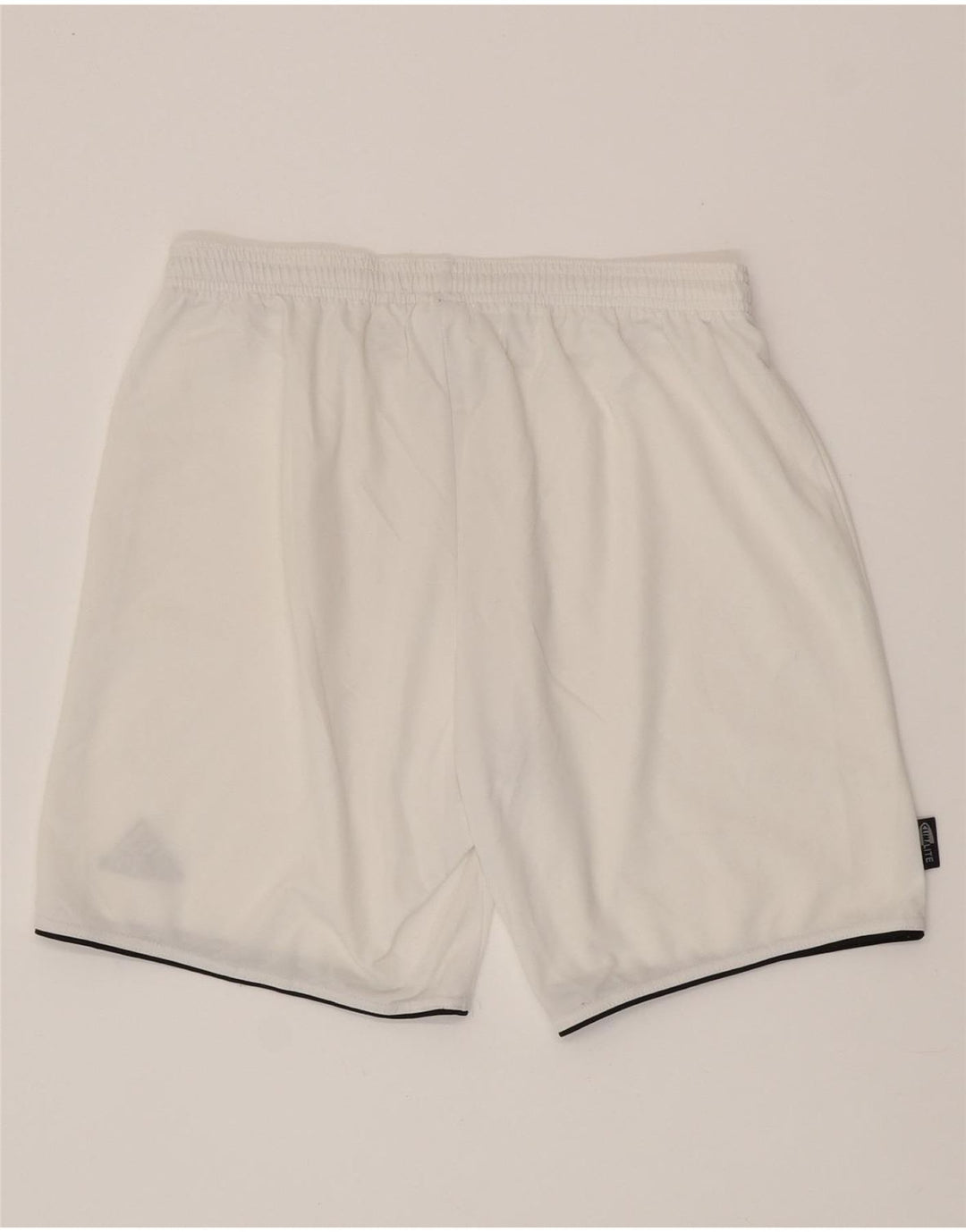 ADIDAS Mens Climalite Sport Shorts Médio Poliéster Branco