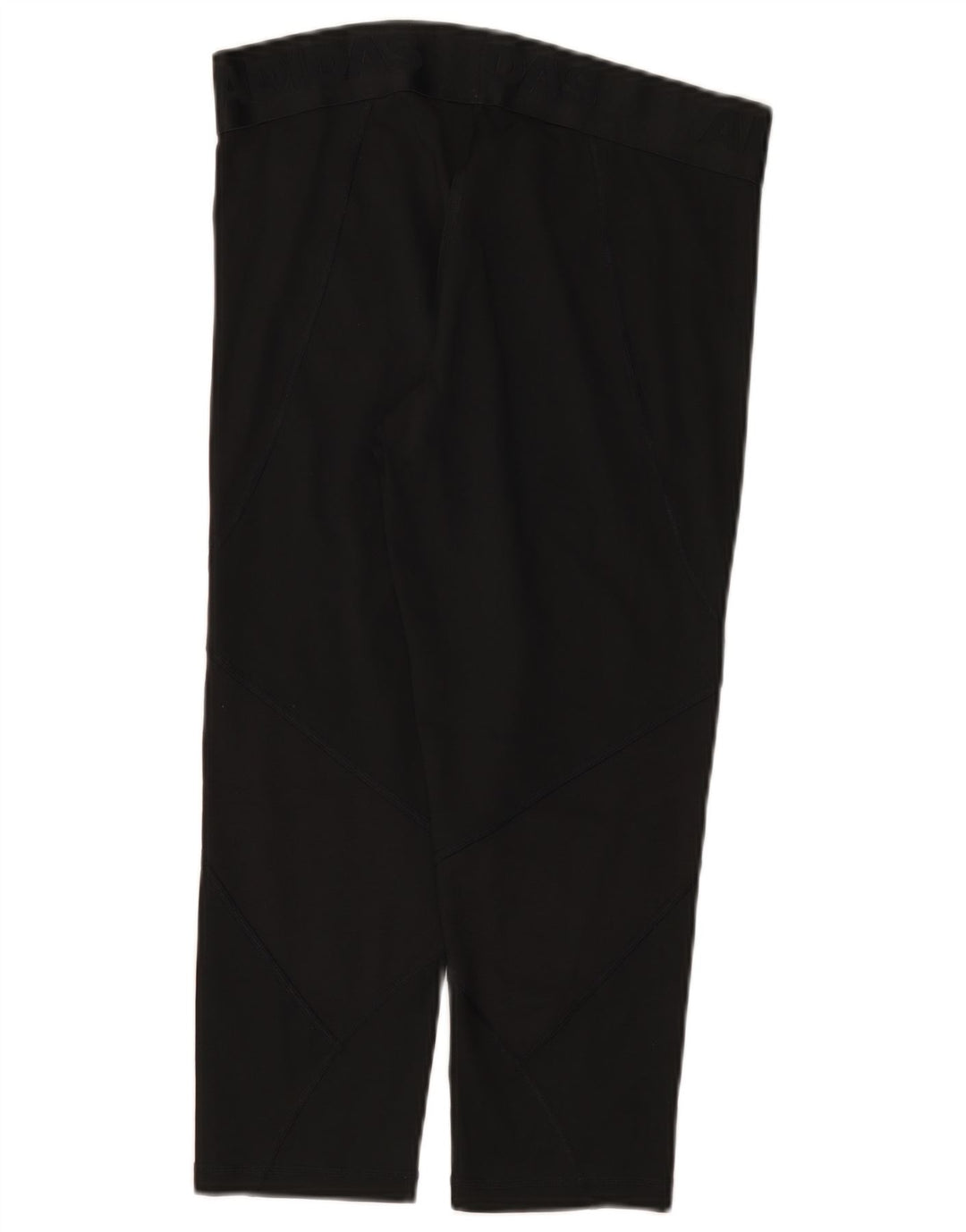 Adidas Mulher Climacool Graphic Capri Leggings UK 12/14 Médio Preto