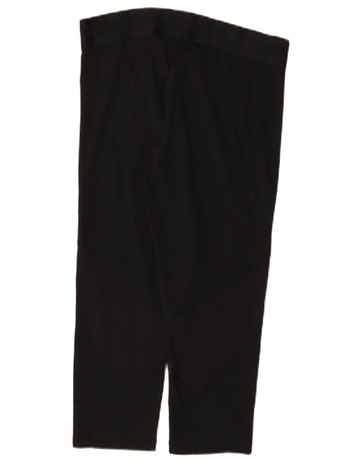Adidas Mulher Climacool Graphic Capri Leggings UK 12/14 Médio Preto